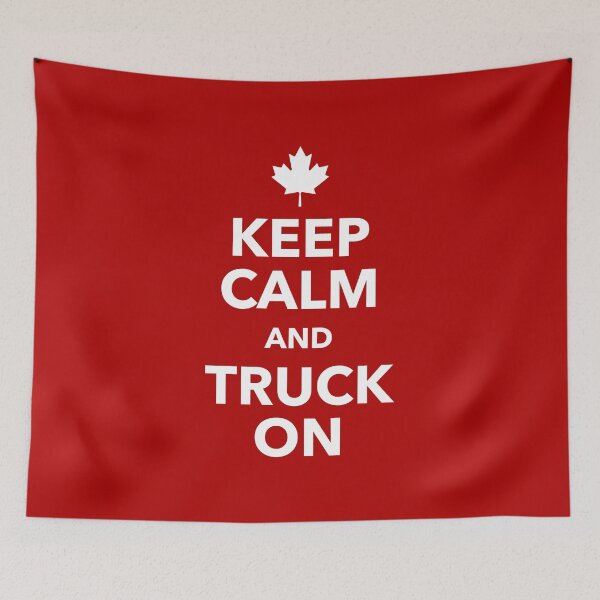 Item preview, Keep Calm and Truck On designed and sold by Ralroost.