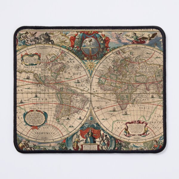 Item preview, Vintage World Maps designed and sold by RE PIXEL.