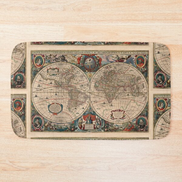 Item preview, Vintage World Maps designed and sold by RE PIXEL.