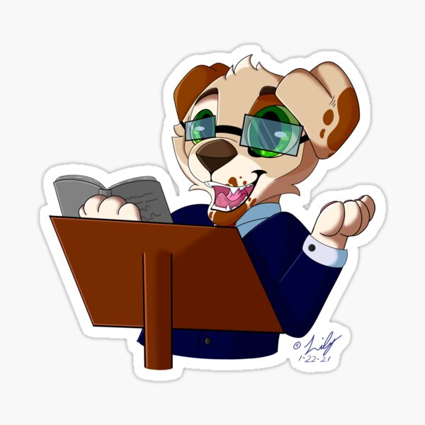 Sleekwhisker Icon Sticker for Sale by Lightthechirpet