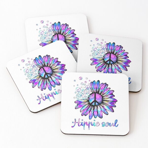 Item preview, Hippie Soul Psychedelic Daisy Peace Sign designed and sold by shannange.