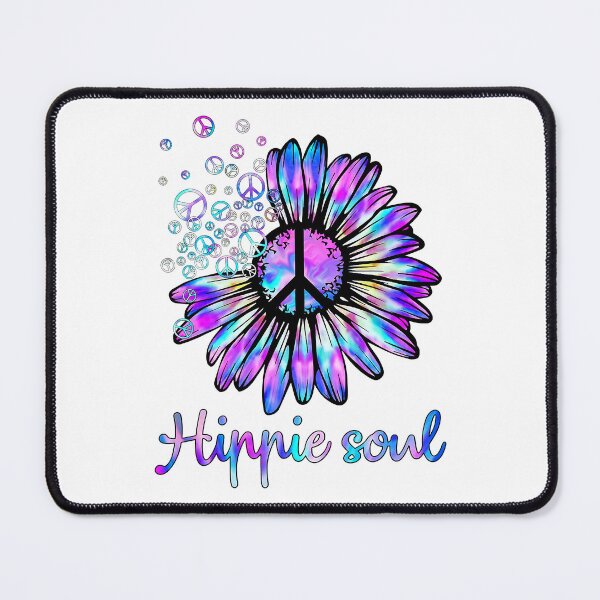 Item preview, Hippie Soul Psychedelic Daisy Peace Sign designed and sold by shannange.