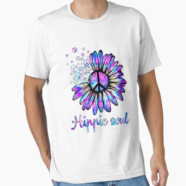 Item preview, Hippie Soul Psychedelic Daisy Peace Sign designed and sold by shannange.