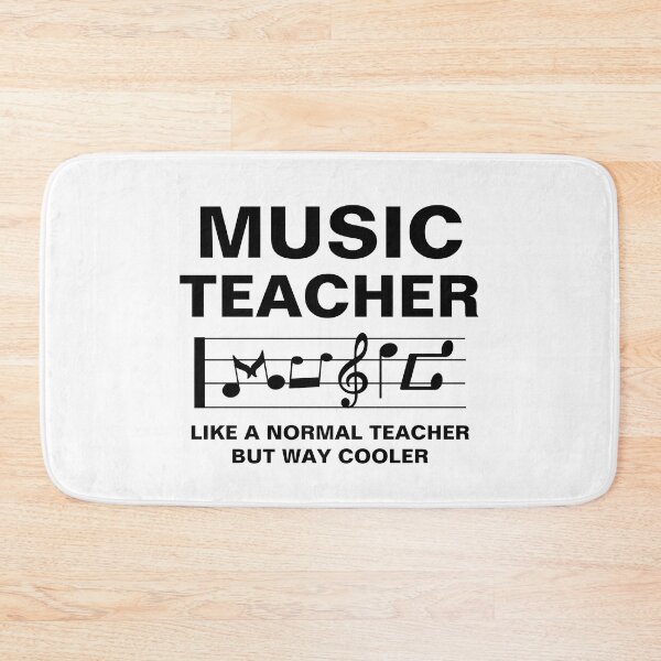 Item preview, Music Teacher Like A Normal Teacher But Way Cooler Awesome Gift For Teachers Day To Your Music Teacher designed and sold by Funwithmusic.