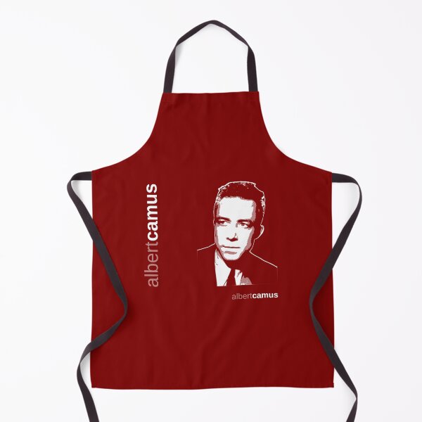 Item preview, Classic Albert Camus posterposter (red) designed and sold by CMYKStudio.