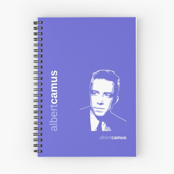 Artikelvorschau, Klassisches Albert Camus-Poster (Indigo) entworfen und verkauft von CMYKStudio.