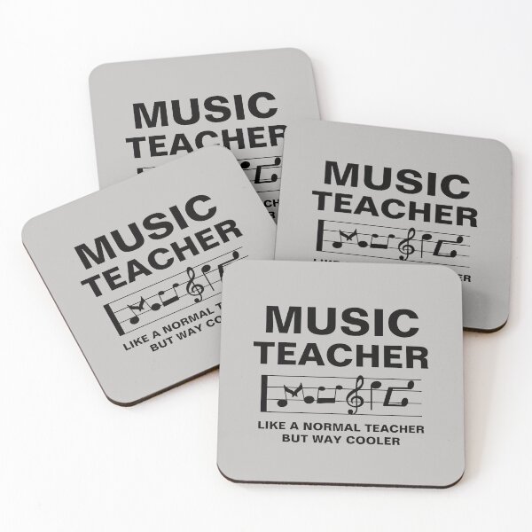 Item preview, Music Teacher Like A Normal Teacher But Way Cooler Awesome Gift For Teachers Day To Your Music Teacher designed and sold by Funwithmusic.