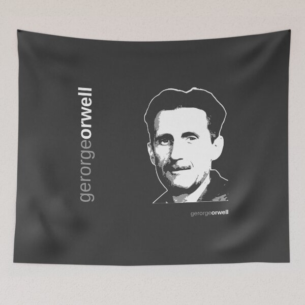 Item preview,  Classic George Orwell poster designed and sold by CMYKStudio.