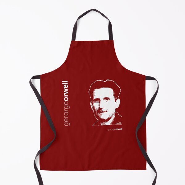 Item preview, Classic George Orwell poster (red) designed and sold by CMYKStudio.