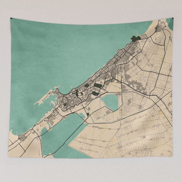 Item preview, Mapa de la ciudad de Alejandría de Egipto - Vintage designed and sold by deMAP.