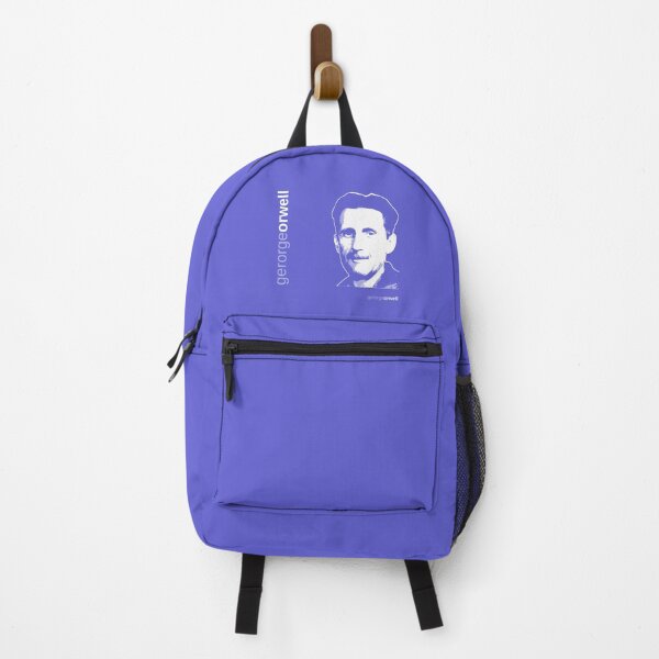 Item preview, Classic George Orwell poster (indigo) designed and sold by CMYKStudio.