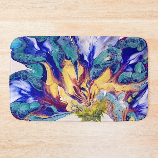 Item preview, Blue Floral Abstract Designs designed and sold by cindyfordyce.