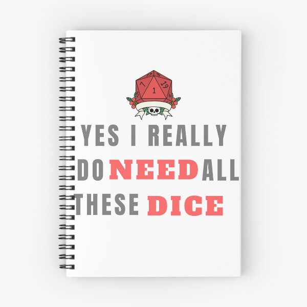 Item preview, Yes I Really Do Need All These Dice Essential T-Shirt designed and sold by Magicalair.