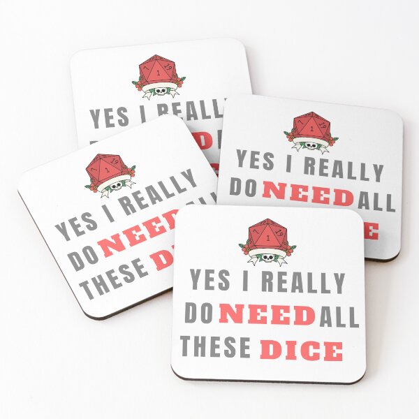Item preview, Yes I Really Do Need All These Dice Essential T-Shirt designed and sold by Magicalair.