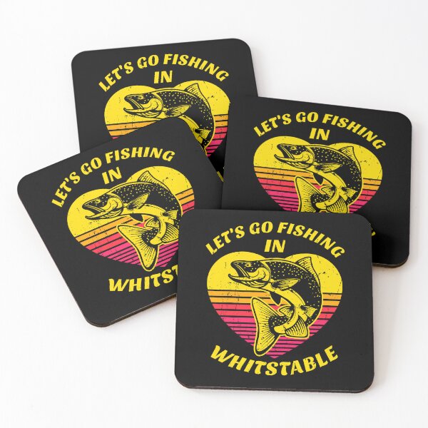 Item preview, Whitstable Sunset, Let's Go Fishing In Whitstable designed and sold by SUNarea.