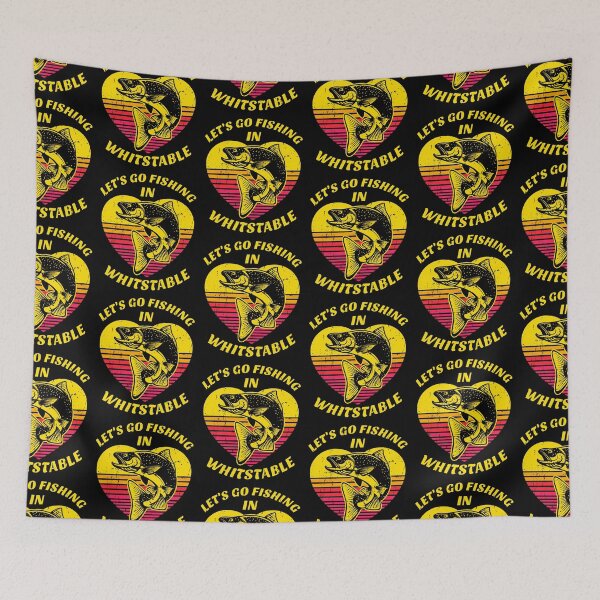 Item preview, Whitstable Sunset, Let's Go Fishing In Whitstable designed and sold by SUNarea.