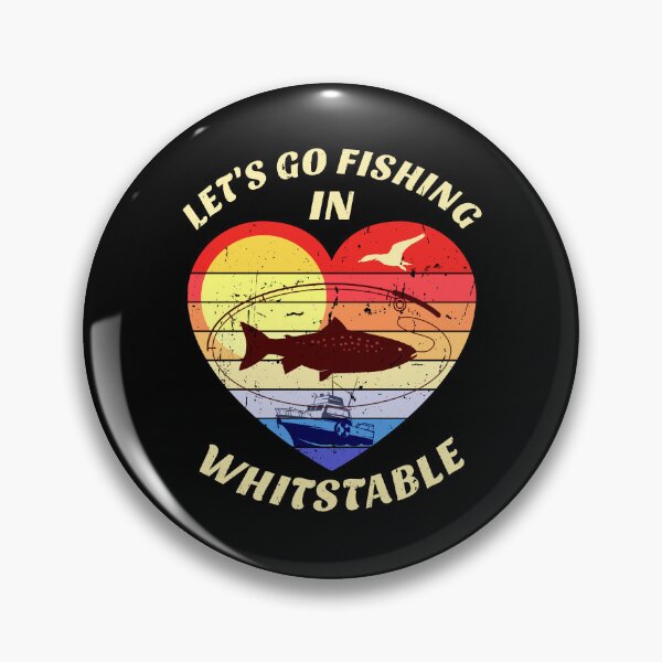 Item preview, Whitstable Sunset, Let's Go Fishing In Whitstable designed and sold by SUNarea.