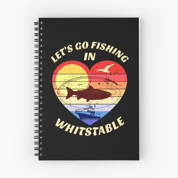 Item preview, Whitstable Sunset, Let's Go Fishing In Whitstable designed and sold by SUNarea.