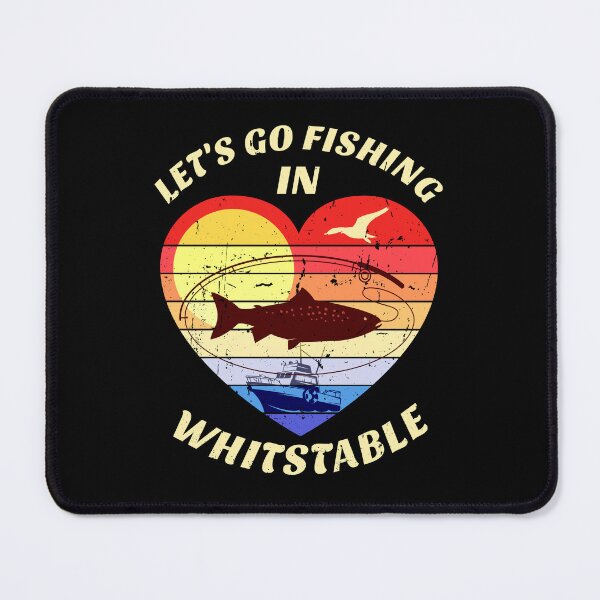 Item preview, Whitstable Sunset, Let's Go Fishing In Whitstable designed and sold by SUNarea.