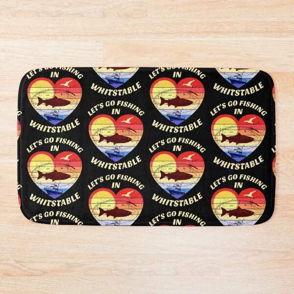 Item preview, Whitstable Sunset, Let's Go Fishing In Whitstable designed and sold by SUNarea.