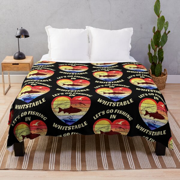 Item preview, Whitstable Sunset, Let's Go Fishing In Whitstable designed and sold by SUNarea.