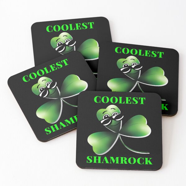 Item preview, Coolest Shamrock Sunglasses St Patricks Day St Pattys Day Shamrocked Clover Lucky Cute Irish designed and sold by CarantinedChaos.