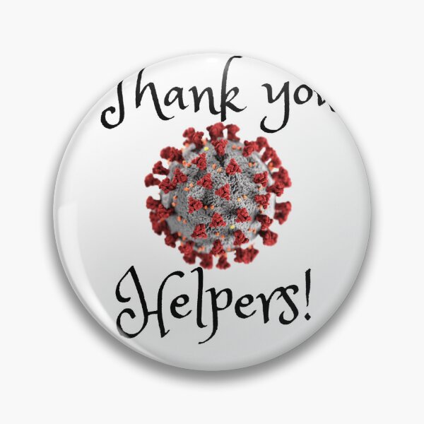 Item preview, Thank you coronavirus helpers designed and sold by fred-eddy.