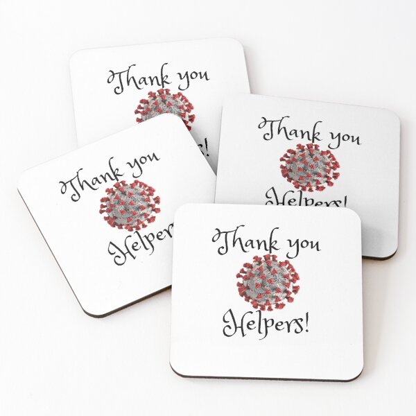 Item preview, Thank you coronavirus helpers designed and sold by fred-eddy.