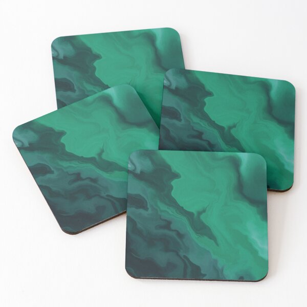 Item preview, Ocean waves,marble teal,turquoise abstract pattern designed and sold by cutecrazytshirt.