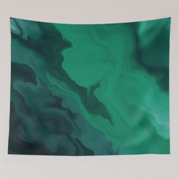 Item preview, Ocean waves,marble teal,turquoise abstract pattern designed and sold by cutecrazytshirt.