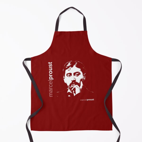 Item preview, Classic Marcel Proust poster (red) designed and sold by CMYKStudio.