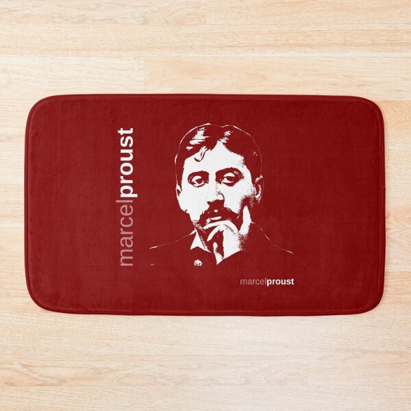 Item preview, Classic Marcel Proust poster (red) designed and sold by CMYKStudio.