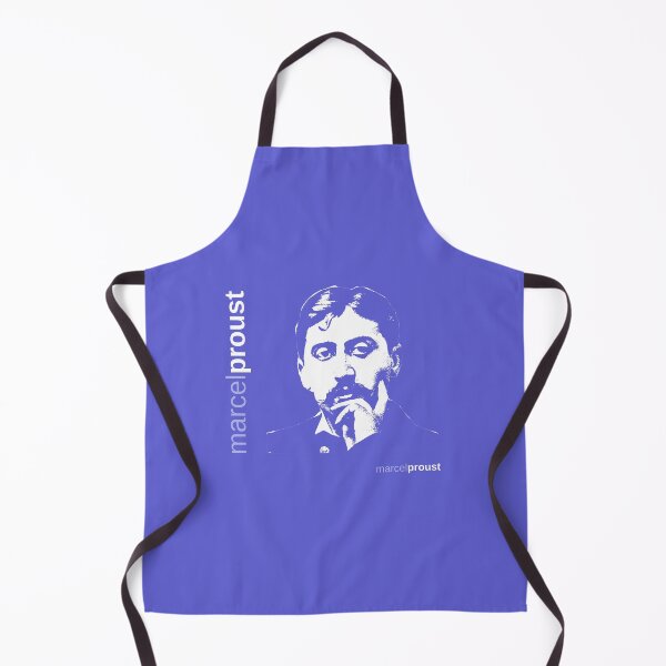 Item preview, Classic Marcel Proust poster (indigo) designed and sold by CMYKStudio.
