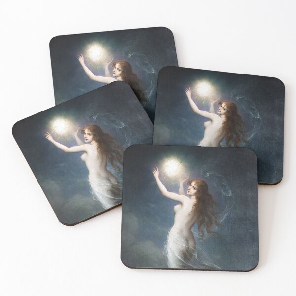 Item preview, Classic Vintage Nude Starlight. Morgenstern  by  Karl Schweninger 1903 designed and sold by superbling.