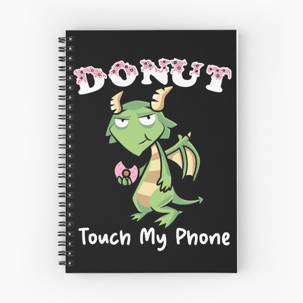 Item preview, Donut Touch My Phone | Dragon | Pink Donut designed and sold by Wheeler-Styl3.