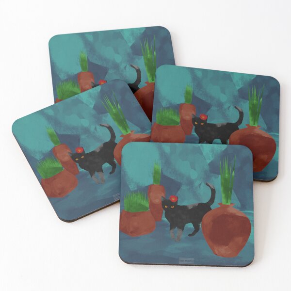 Item preview, The red flower cat designed and sold by mist-aken.