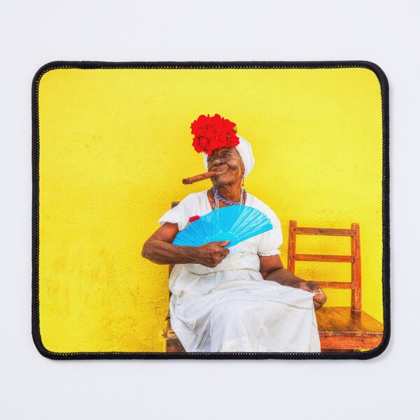 Item preview, Cuban Woman Smoking Cigar designed and sold by Paul Thompson Photography.