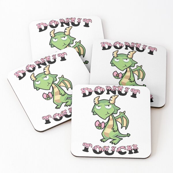 Item preview, Donut Touch | Dragon | Funny  designed and sold by Wheeler-Styl3.