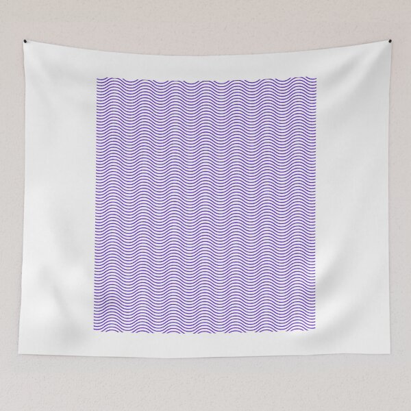 Item preview, Violet Wavy Stripes Pattern  designed and sold by brcreator.