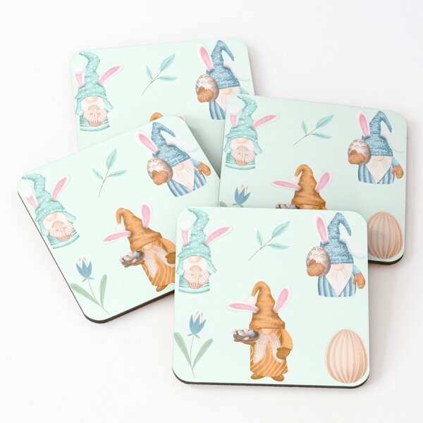 Item preview, Easter Bunny Gnomes Watercolor Pack designed and sold by DaisyPaints.