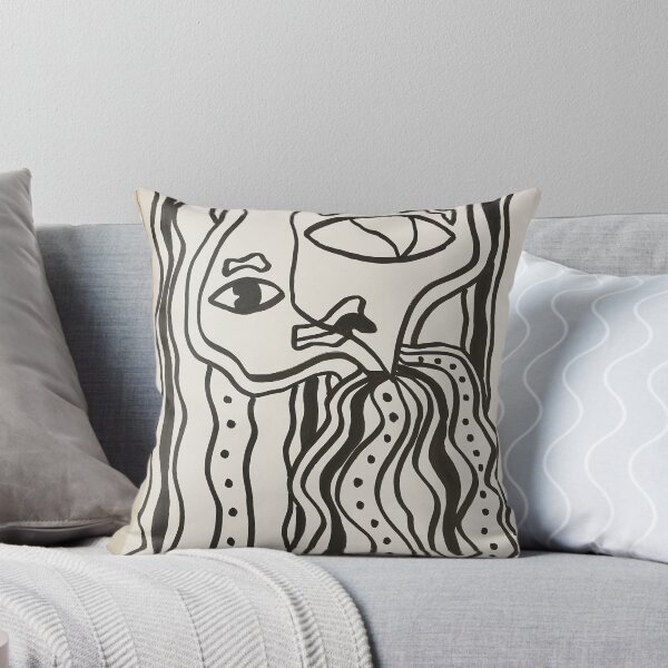 MENACE Throw Pillow