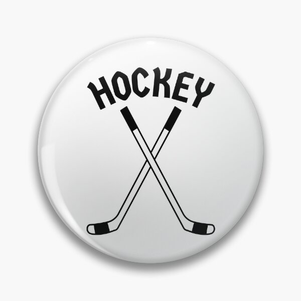 Item preview, CROSSED ICE HOCKEY STICKS designed and sold by HOCKEYBUBBLE.