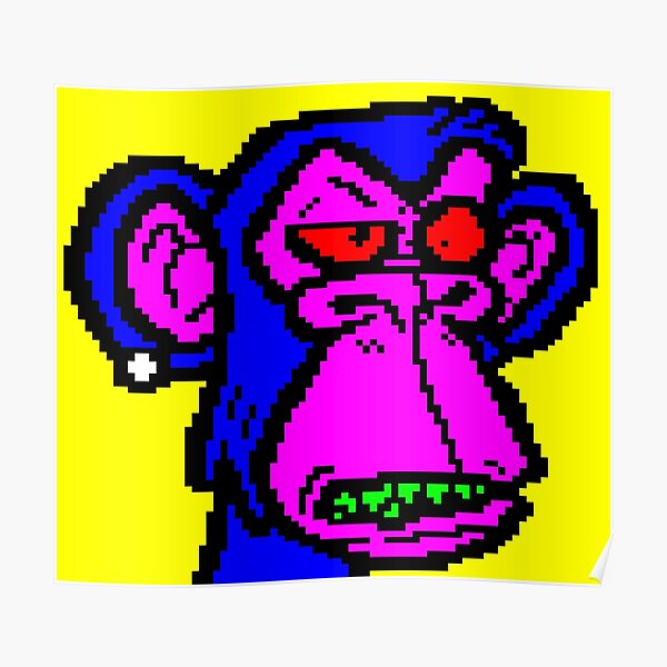 Scam Monkey Yoghurt Organisation #0001 Poster