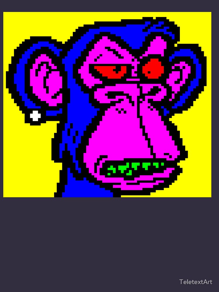 Scam Monkey Yoghurt Organisation #0001 by TeletextArt