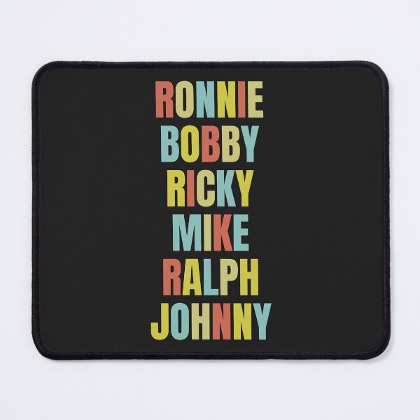 Item preview, Ronnie Bobby Ricky Mike Ralph Johnny 80s Vintage Slang Rap Popular Culture Hip Hop designed and sold by Nepaz-Designs.