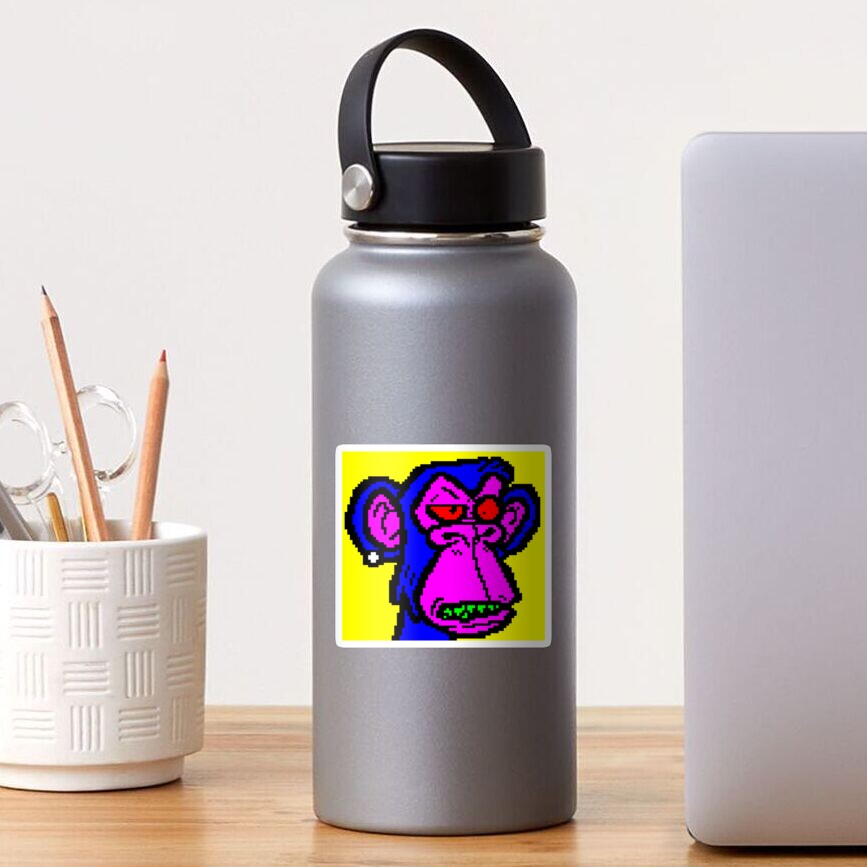 Scam Monkey Yoghurt Organisation #0001 Sticker