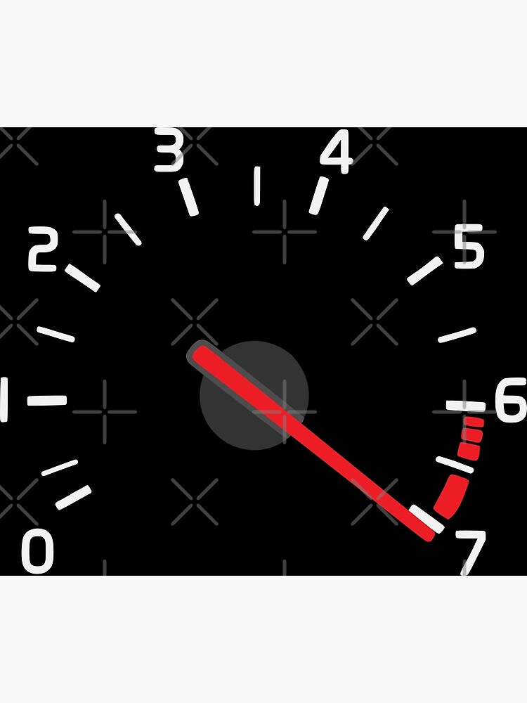 "Volvo 850 T5 rev limiter over 7000rpm" Art Print by EdimDesign Redbubble