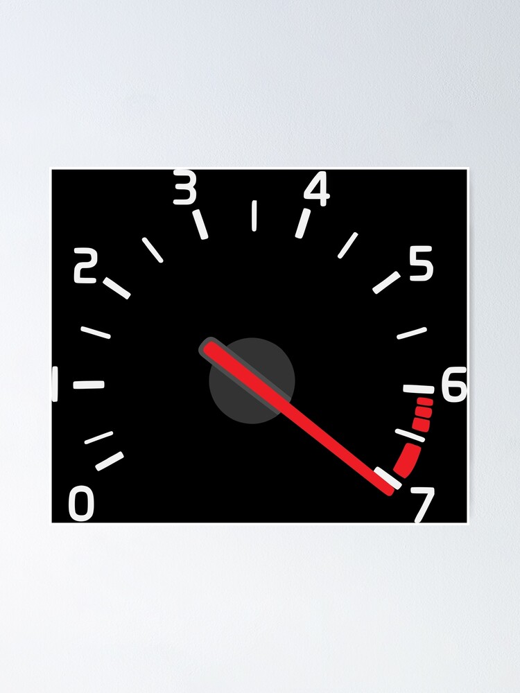 "Volvo 850 T5 rev limiter over 7000rpm" Poster for Sale by EdimDesign