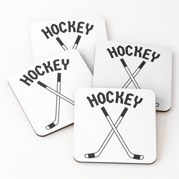 Item preview, CROSSED ICE HOCKEY STICKS designed and sold by HOCKEYBUBBLE.