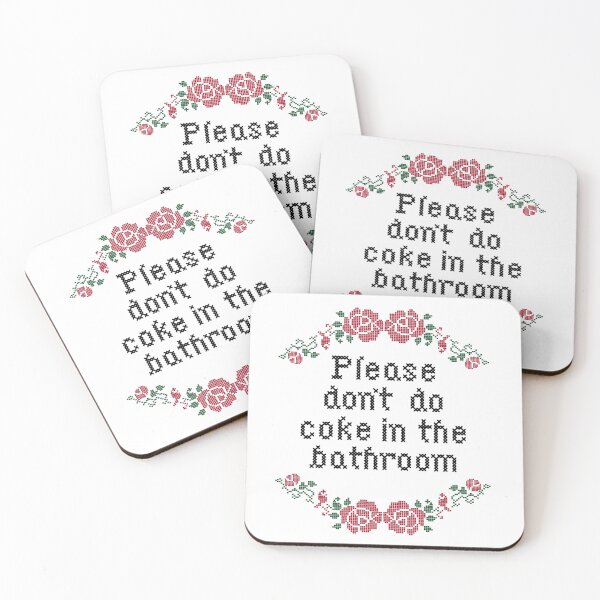 Item preview, Don't Do Coke In The Bathroom AA NA Recovery  designed and sold by AmendApparel.